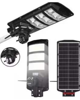 Solar Street Light With Dual Cctv Camera