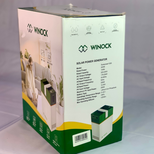 Winock Solar Generator 200W And Panel - Image 4