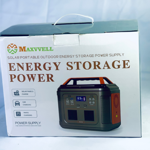Maxvvell Energy Storage Power 500W And Panel - Image 4