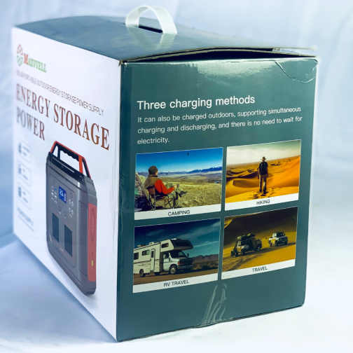 Maxvvell Energy Storage Power 500W And Panel - Image 3