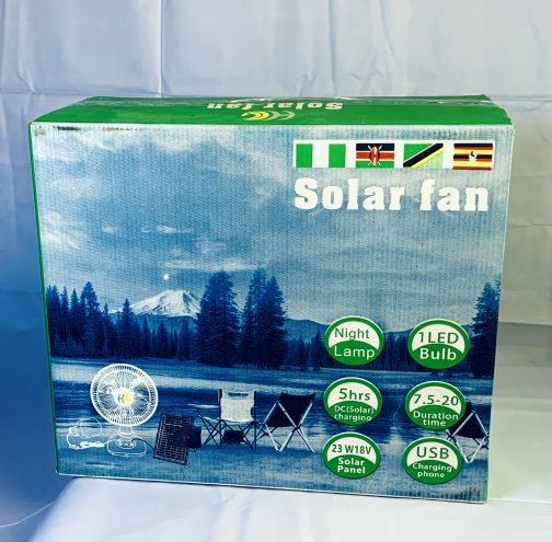Solar Fan And Panel 23W 18V - Image 2
