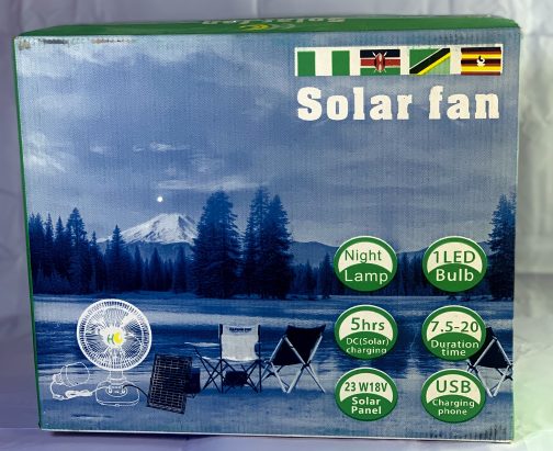 Solar Fan And Panel 23W 18V - Image 3