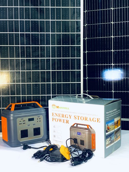 Maxvvell Energy Storage Power 500W And Panel